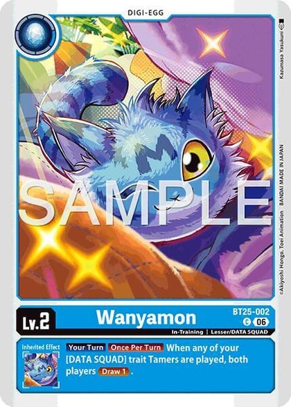 Wanyamon, Dual Revolution BT25-002 C