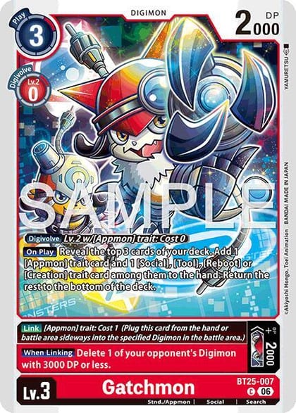 Gatchmon, Dual Revolution BT25-007 C