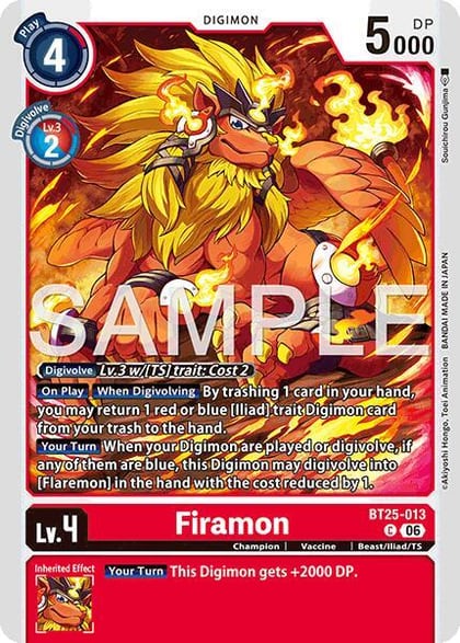Firamon, Dual Revolution BT25-013 C