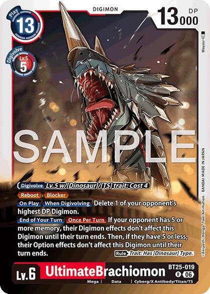 UltimateBrachiomon, Dual Revolution BT25-019 R