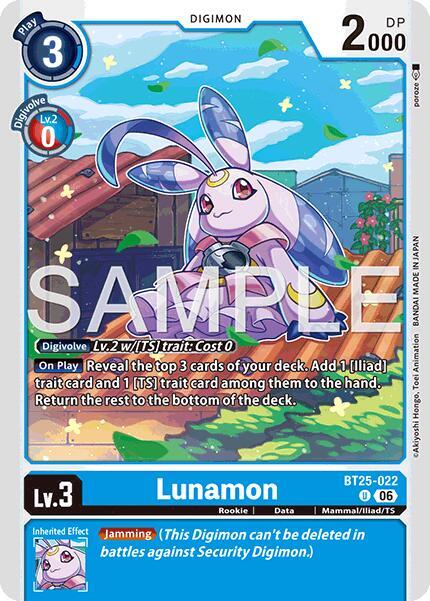 Lunamon, Dual Revolution BT25-022 U