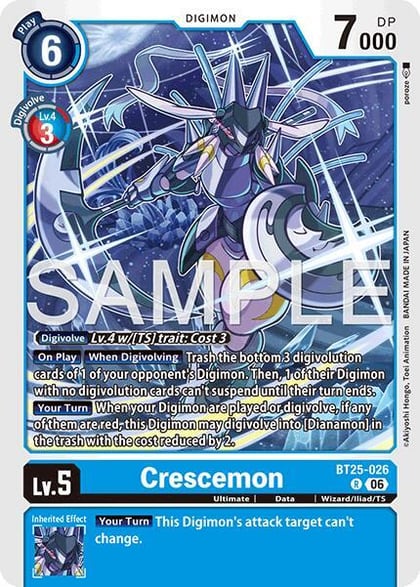Crescemon, Dual Revolution BT25-026 R