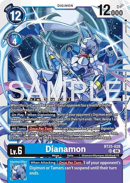 Dianamon, Dual Revolution BT25-028 SR