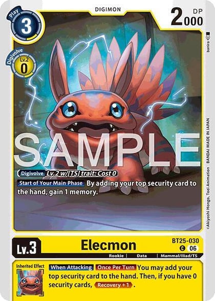 Elecmon, Dual Revolution BT25-030 C