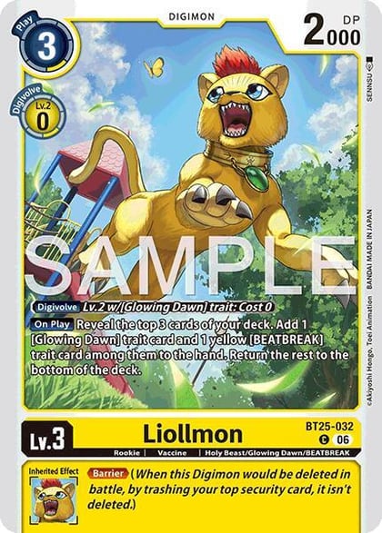 Liollmon, Dual Revolution BT25-032 C