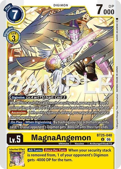 MagnaAngemon, Dual Revolution BT25-040 U