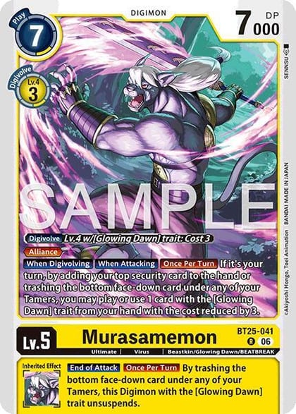 Murasamemon, Dual Revolution BT25-041 R