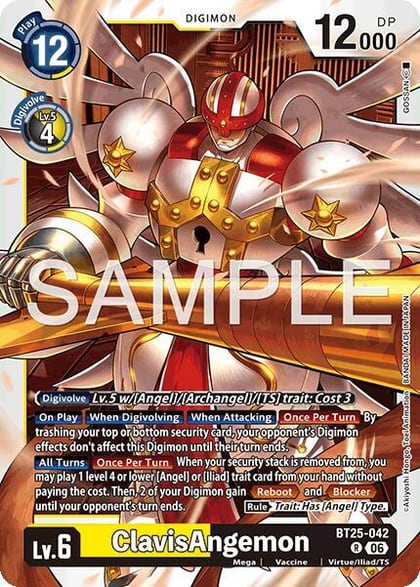ClavisAngemon, Dual Revolution BT25-042 R