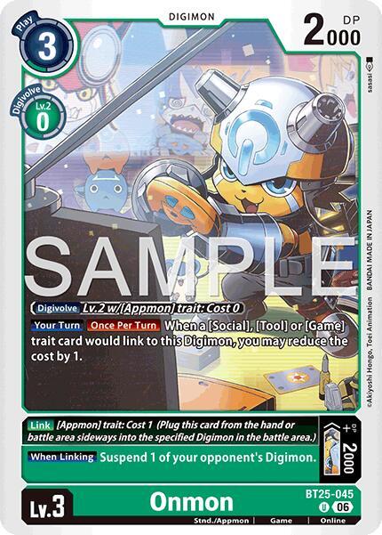 Onmon, Dual Revolution BT25-045 U
