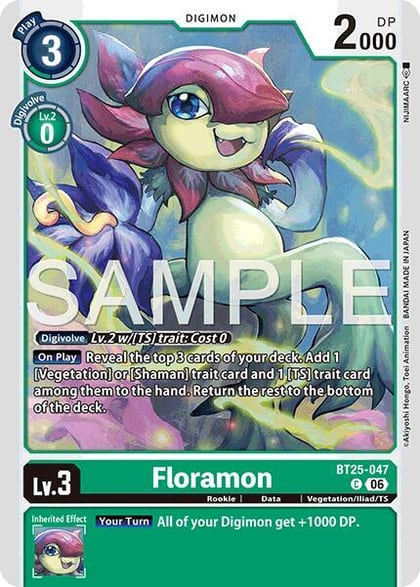 Floramon, Dual Revolution BT25-047 C