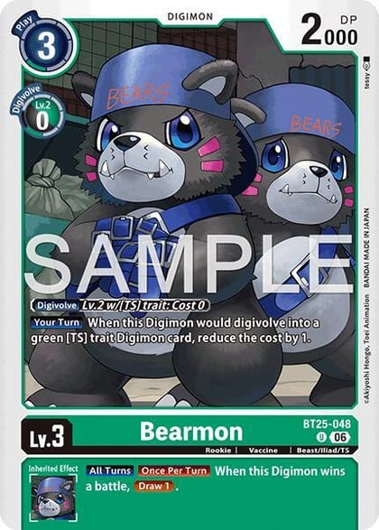 Bearmon - BT25-048, Dual Revolution BT25-048 U