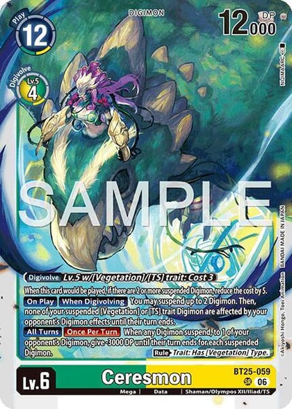 Ceresmon, Dual Revolution BT25-059 SR