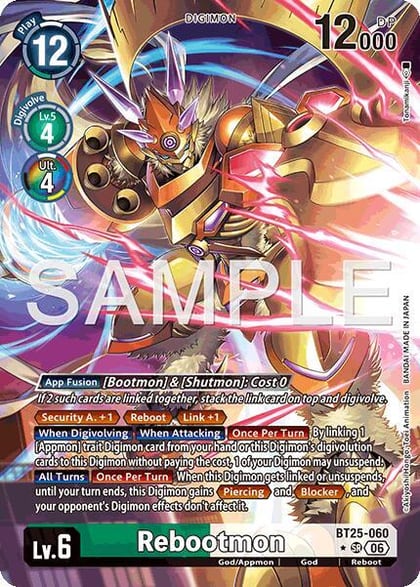 Rebootmon (Alternate Art), Dual Revolution BT25-060 SR