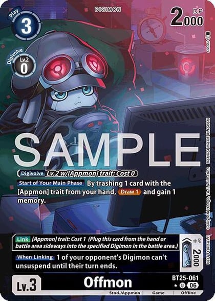 Offmon (Full Art), Dual Revolution BT25-061 U