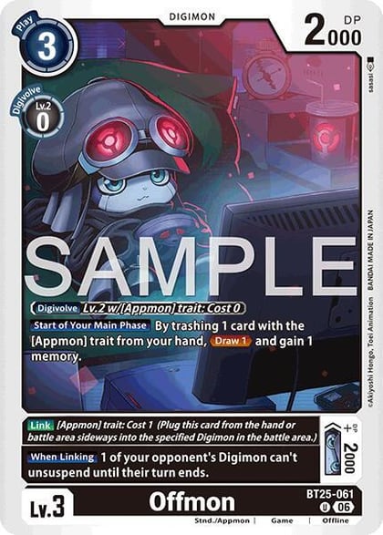 Offmon, Dual Revolution BT25-061 U
