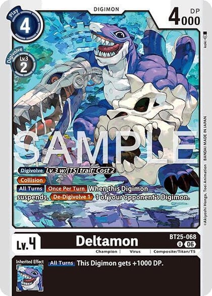 Deltamon, Dual Revolution BT25-068 U