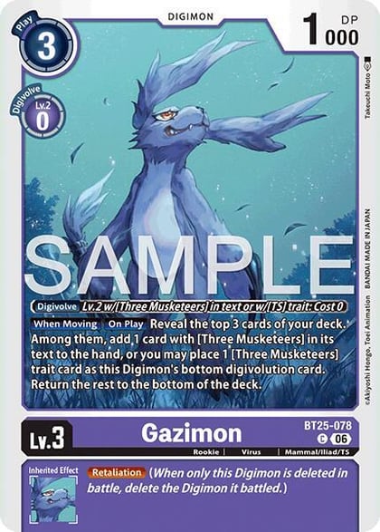 Gazimon, Dual Revolution BT25-078 C