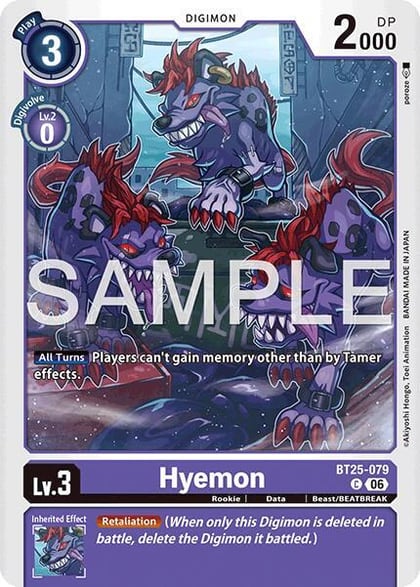 Hyemon, Dual Revolution BT25-079 C