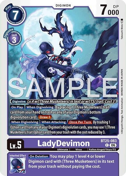 LadyDevimon, Dual Revolution BT25-083 C