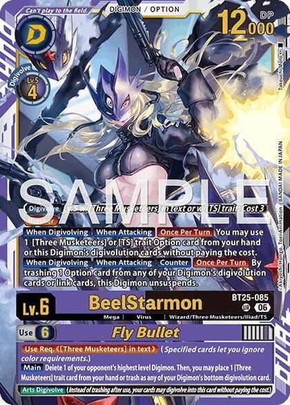 BeelStarmon // Fly Bullet, Dual Revolution BT25-085