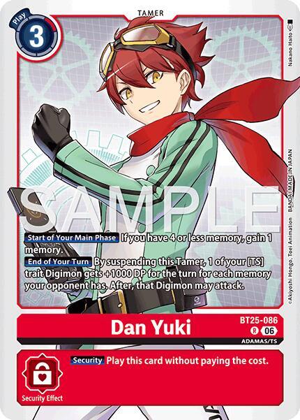 Dan Yuki, Dual Revolution BT25-086 R