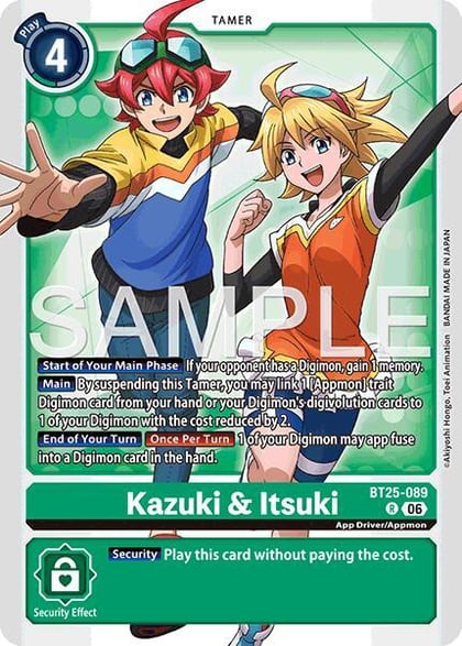 Kazuki & Itsuki, Dual Revolution BT25-089 R