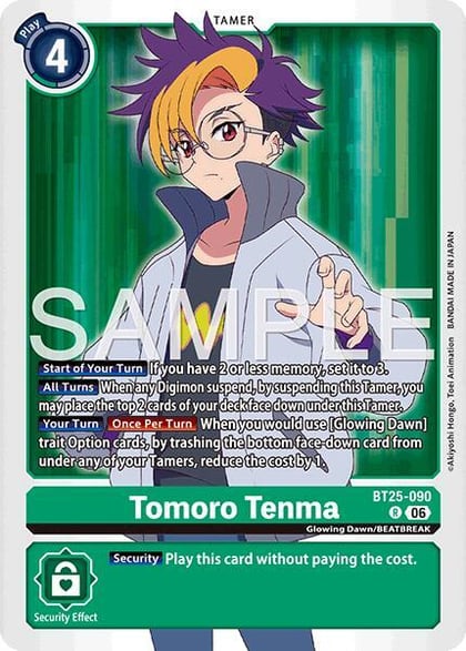 Tomoro Tenma, Dual Revolution BT25-090 R