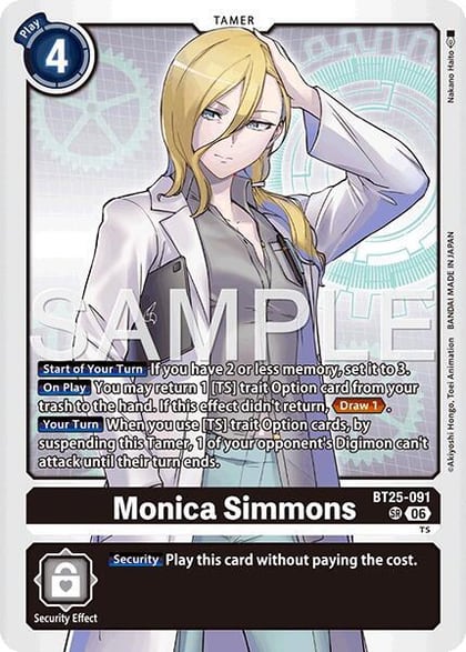 Monica Simmons, Dual Revolution BT25-091