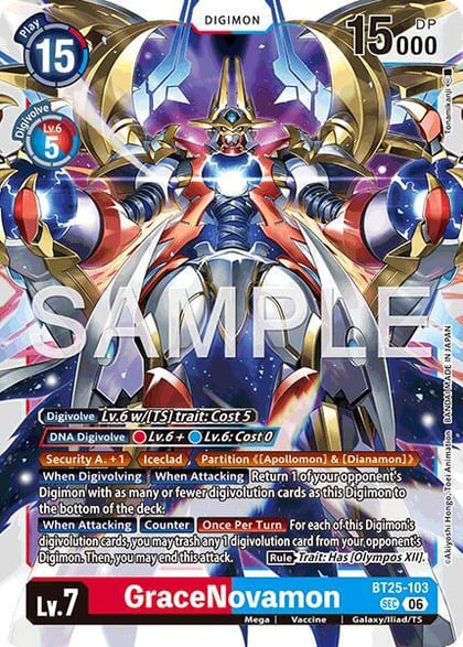 GraceNovamon, Dual Revolution BT25-103 SEC