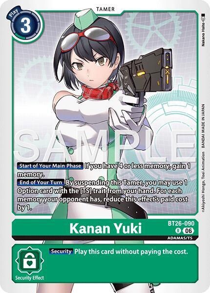 Kanan Yuki, Timeless Bonds BT26-090 R