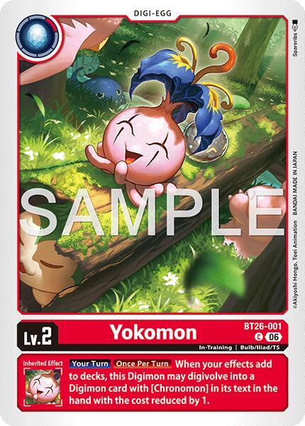 Yokomon, Timeless Bonds BT26-001 C