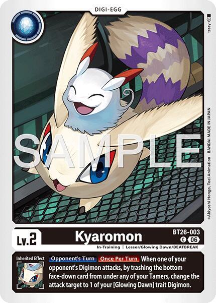 Kyaromon, Timeless Bonds BT26-003 C