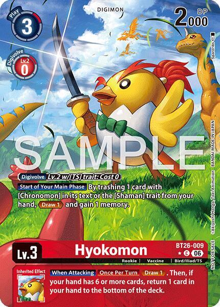 Hyokomon (Alternate Art), Timeless Bonds BT26-009 C