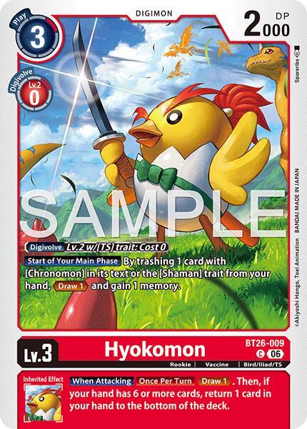 Hyokomon, Timeless Bonds BT26-009 C