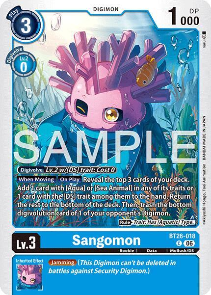 Sangomon, Timeless Bonds BT26-018 C