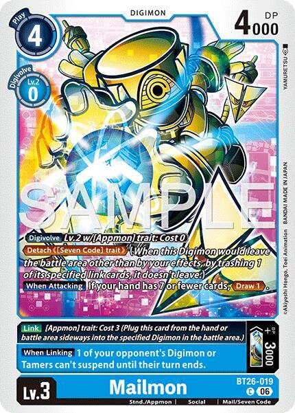 Mailmon, Timeless Bonds BT26-019 C