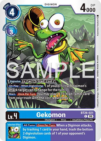 Gekomon, Timeless Bonds BT26-021 C