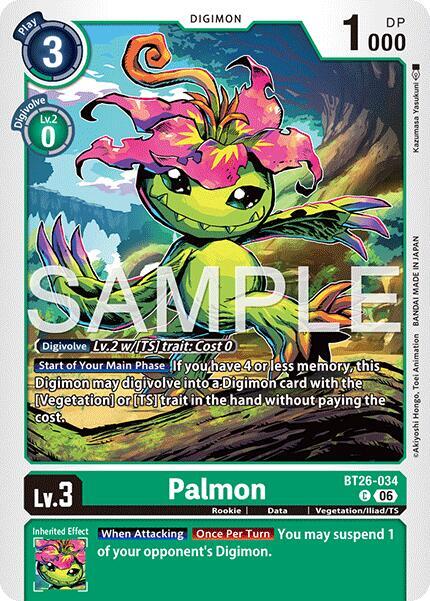 Palmon, Timeless Bonds BT26-034 C