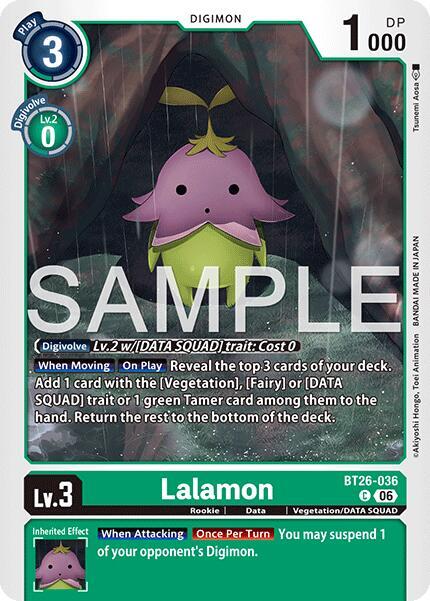 Lalamon, Timeless Bonds BT26-036 C