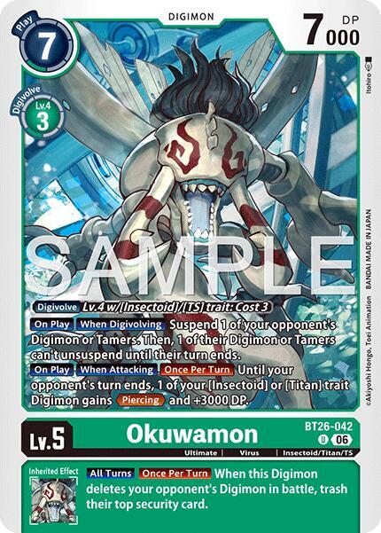 Okuwamon, Timeless Bonds BT26-042 U