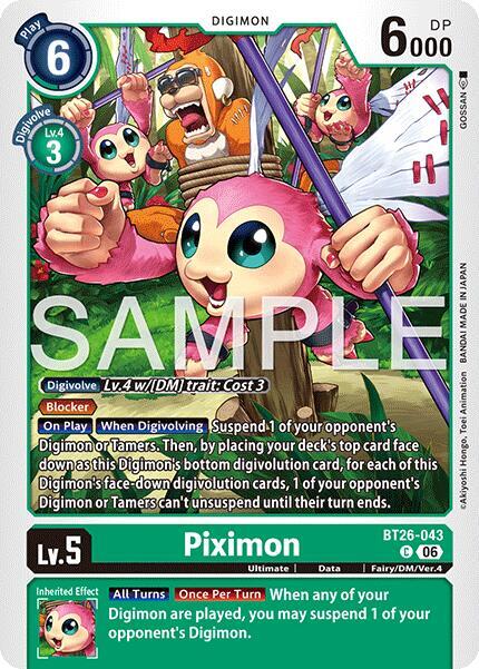 Piximon, Timeless Bonds BT26-043 C