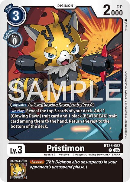 Pristimon, Timeless Bonds BT26-052 C