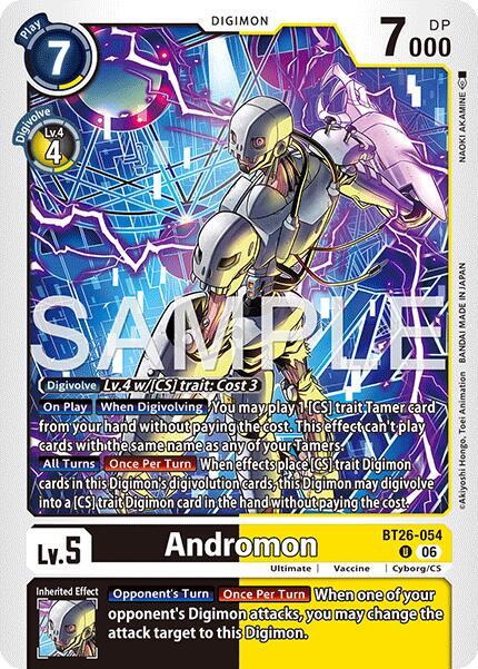Andromon, Timeless Bonds BT26-054 U