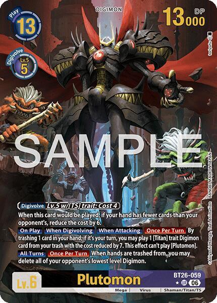 Plutomon (Alternate Art), Timeless Bonds BT26-059 UR