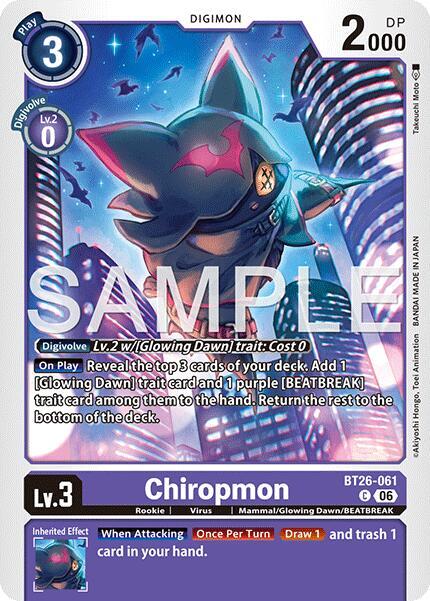 Chiropmon, Timeless Bonds BT26-061 C