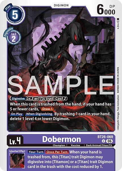 Dobermon, Timeless Bonds BT26-069 U