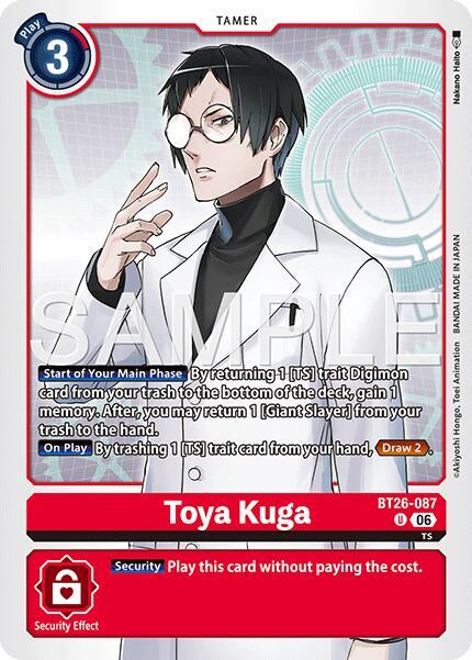 Toya Kuga, Timeless Bonds BT26-087 U