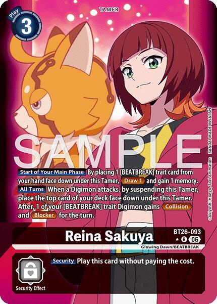 Reina Sakuya (Alternate Art), Timeless Bonds BT26-093 R
