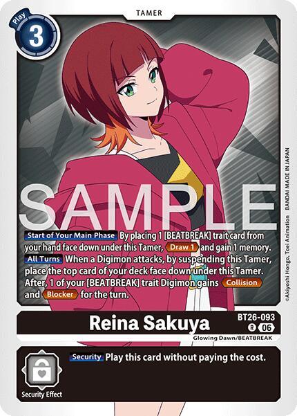 Reina Sakuya, Timeless Bonds BT26-093 R