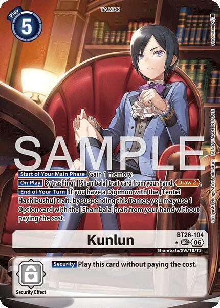 Kunlun (Alternate Art), Timeless Bonds BT26-104 SEC